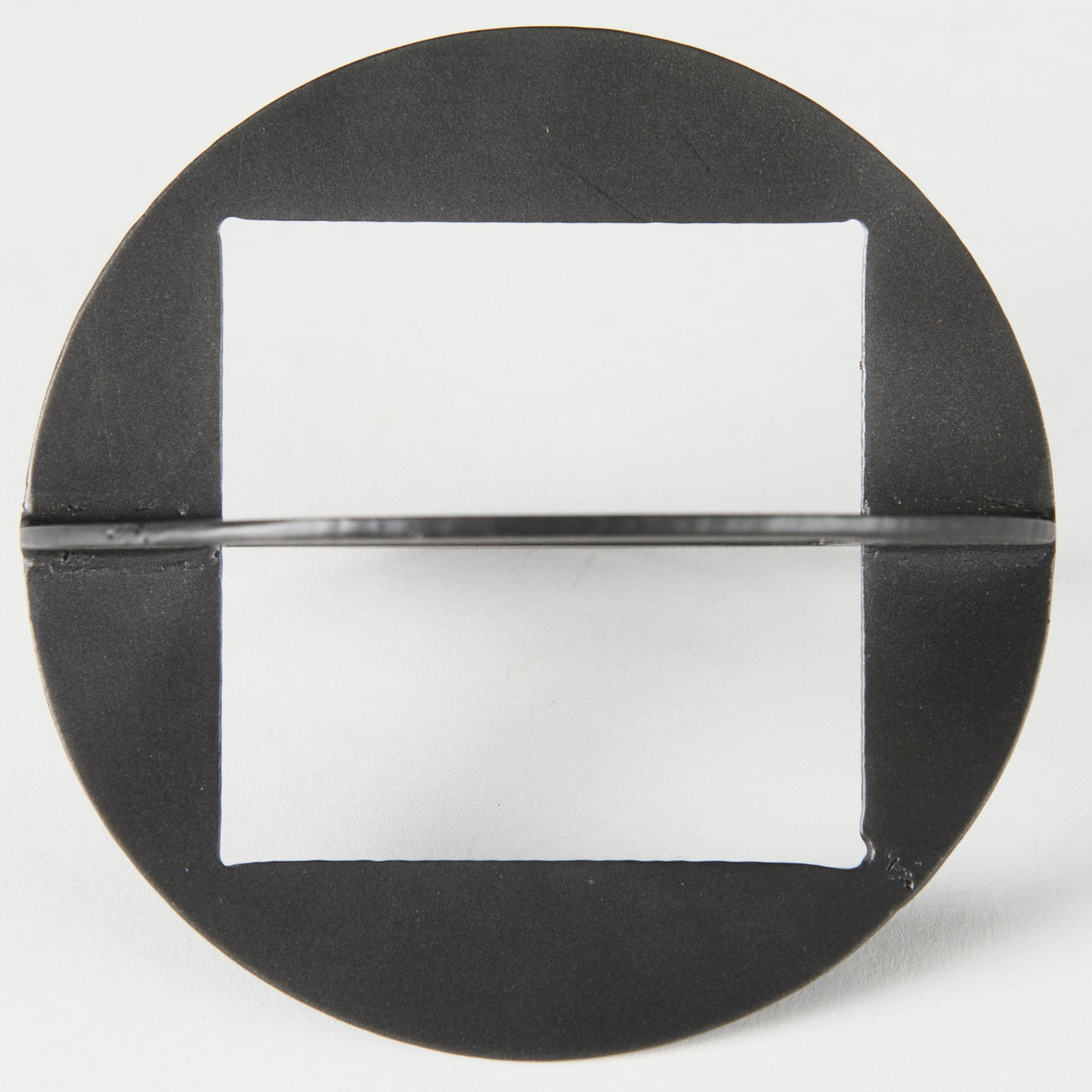 Cusco 6.0 L x 6.0 W x 6.0 H Black Iron Small Gunmetal Geometric Decorative Object by Mercana at Eve Furniture
