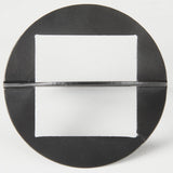 Cusco 6.0 L x 6.0 W x 6.0 H Black Iron Small Gunmetal Geometric Decorative Object by Mercana at Eve Furniture