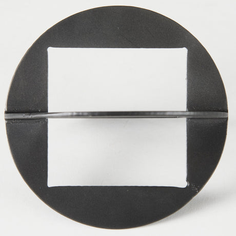 Cusco Black Iron Small Gunmetal Geometric Decorative Object by Mercana at Eve Furniture