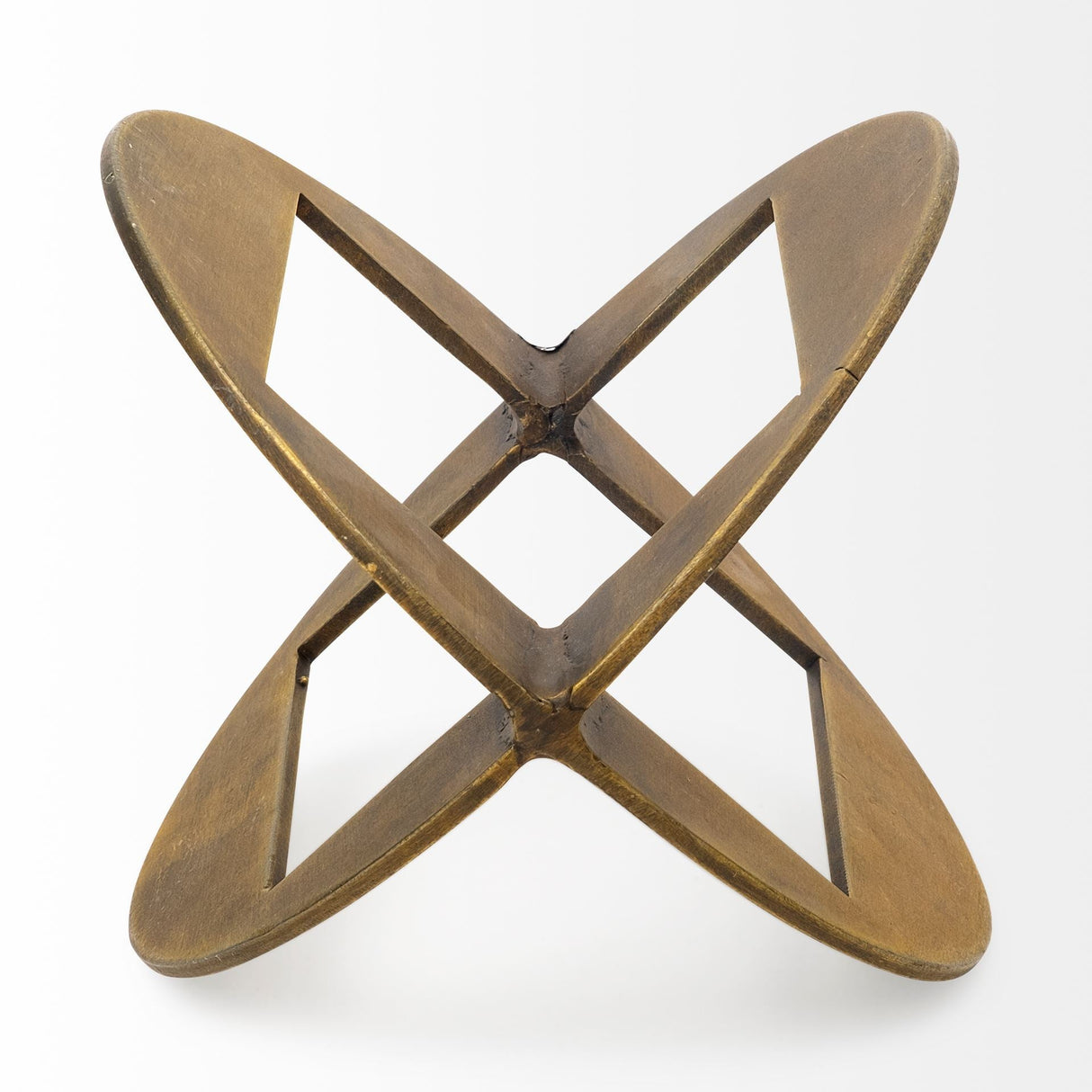 Cusco I (Small) 5L x 5W Gold Geometric Decorative Object by Mercana at Eve Furniture