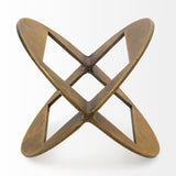 Cusco I (Small) 5L x 5W Gold Geometric Decorative Object by Mercana at Eve Furniture
