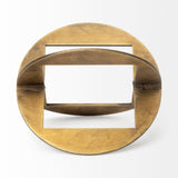 Cusco I (Small) 5L x 5W Gold Geometric Decorative Object by Mercana at Eve Furniture