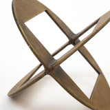 Cusco I (Small) Gold Geometric Decorative Object by Mercana at Eve Furniture