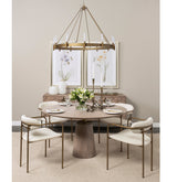 Cusco I (Small) Gold Geometric Decorative Object by Mercana at Eve Furniture
