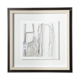 Custom Abstract Logic I by June Vess a Framed Art Print Matted under Glass by Mercana at Eve Furniture