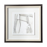 Custom Abstract Logic II by June Vess a Framed Art Print Matted under Glass by Mercana at Eve Furniture