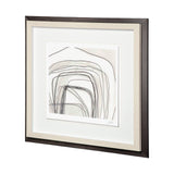 Custom Abstract Logic III by June Vess a Framed Art Print Matted under Glass by Mercana at Eve Furniture
