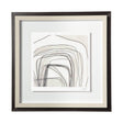 Custom Abstract Logic III by June Vess a Framed Art Print Matted under Glass by Mercana at Eve Furniture