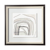 Custom Abstract Logic III by June Vess a Framed Art Print Matted under Glass by Mercana at Eve Furniture