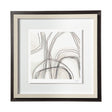 Custom Abstract Logic IV by June Vess a Framed Art Print Matted under Glass by Mercana at Eve Furniture