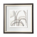 Custom Abstract Logic IV by June Vess a Framed Art Print Matted under Glass by Mercana at Eve Furniture