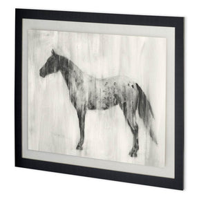 Custom Appaloosa Study II (MC) by Ethan Harper Hand Embellished Textured Framed Decograph Art Print by Mercana at Eve Furniture