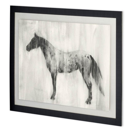 Custom Appaloosa Study II (MC) by Ethan Harper Hand Embellished Textured Framed Decograph Art Print by Mercana at Eve Furniture