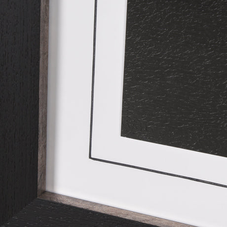 Custom Black Glimpse I by Mercana Studio Hand Embellished Framed Photo Art Print Matted under Glass by Mercana at Eve Furniture