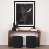 Custom Black Glimpse I by Mercana Studio Hand Embellished Framed Photo Art Print Matted under Glass by Mercana at Eve Furniture