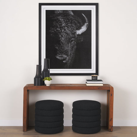 Custom Black Glimpse I by Mercana Studio Hand Embellished Framed Photo Art Print Matted under Glass by Mercana at Eve Furniture