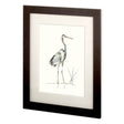 Custom Evening Watch I (MC) by Nan Rae Hand Embellished Textured Framed Art Print Matted under Glass by Mercana at Eve Furniture
