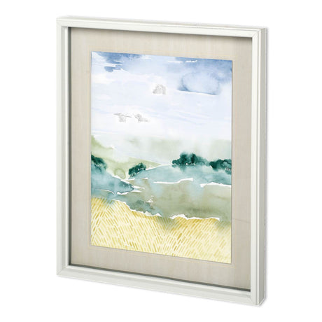 Custom Mountain Vale II by Grace Popp a Framed Art Print Matted under Glass by Mercana at Eve Furniture