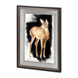 Custom Nocturnal II by Grace Popp a Hand Embellished Textured Framed Art Print Matted under Glass by Mercana at Eve Furniture
