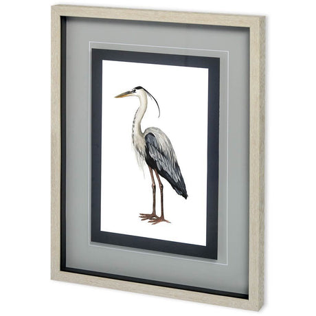 Custom Sea Bird I by Grace Popp a Framed Art Print Matted under Glass by Mercana at Eve Furniture