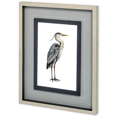 Custom Sea Bird V by Grace Popp a Framed Art Print Matted under Glass by Mercana at Eve Furniture