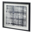 Custom Stylus I by Chariklia Zarris a Hand Embellished Textured Framed Art Print Matted under Glass by Mercana at Eve Furniture