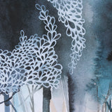 Custom Tranquil Coppice II (MC) by Grace Popp a Framed Art Print Matted under Glass by Mercana at Eve Furniture
