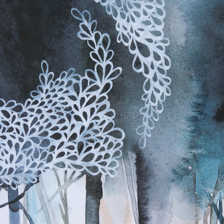 Custom Tranquil Coppice II (MC) by Grace Popp a Framed Art Print Matted under Glass by Mercana at Eve Furniture