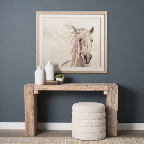 Custom Wind Blown Mane I (MC) by PHBurchett a Framed Photo Art Print Matted under Glass by Mercana at Eve Furniture