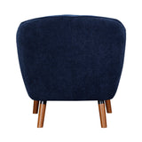 Cutler Blue Accent Chair by Homelegance at Eve Furniture