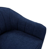 Cutler Blue Accent Chair by Homelegance at Eve Furniture