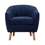 Cutler Blue Accent Chair by Homelegance at Eve Furniture