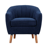 Cutler Blue Accent Chair by Homelegance at Eve Furniture