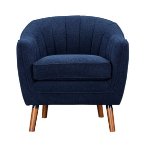 Cutler Blue Accent Chair by Homelegance at Eve Furniture