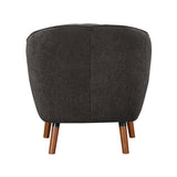 Cutler Charcoal Accent Chair by Homelegance at Eve Furniture