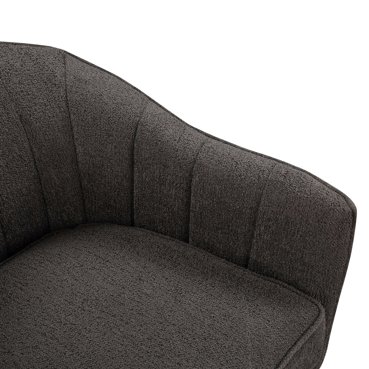 Cutler Charcoal Accent Chair by Homelegance at Eve Furniture