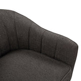 Cutler Charcoal Accent Chair by Homelegance at Eve Furniture