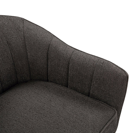Cutler Charcoal Accent Chair by Homelegance at Eve Furniture