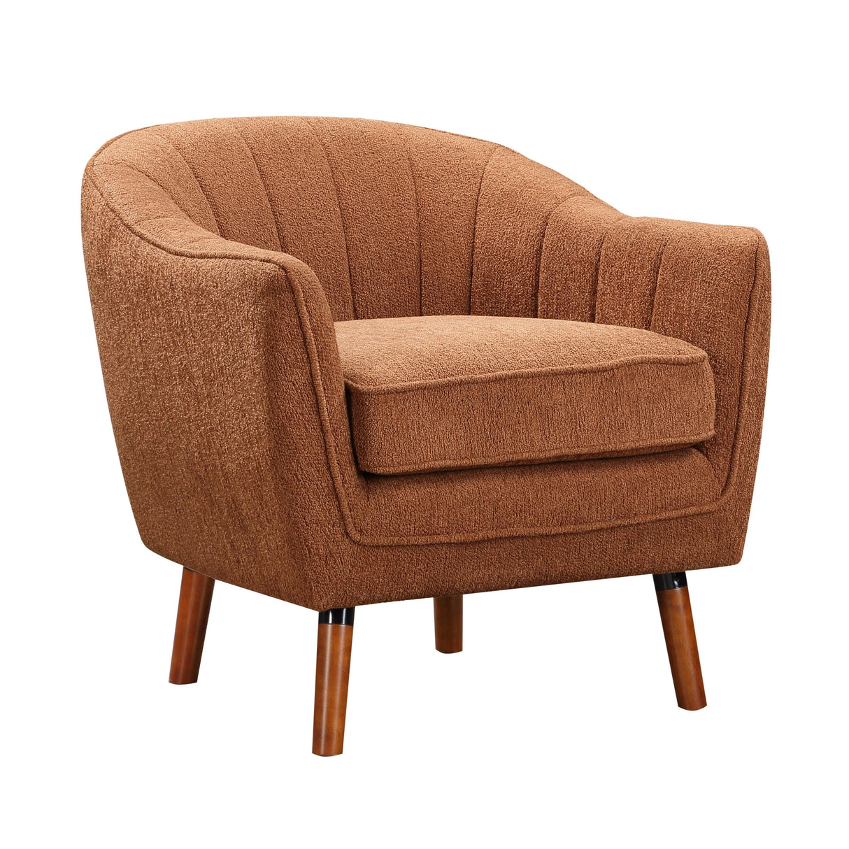 Cutler Rust Accent Chair by Homelegance at Eve Furniture
