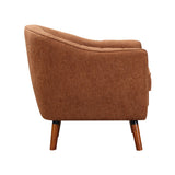 Cutler Rust Accent Chair by Homelegance at Eve Furniture