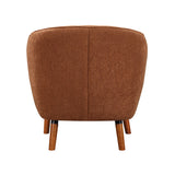 Cutler Rust Accent Chair by Homelegance at Eve Furniture