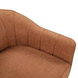 Cutler Rust Accent Chair by Homelegance at Eve Furniture