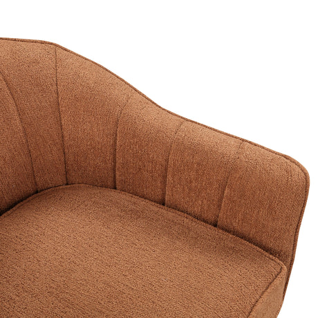 Cutler Rust Accent Chair by Homelegance at Eve Furniture