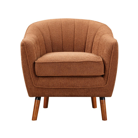 Cutler Rust Accent Chair by Homelegance at Eve Furniture