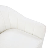 Cutler White Accent Chair by Homelegance at Eve Furniture
