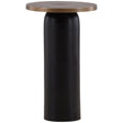 Cyan Side Table, Antique Brass by Dovetail at Eve Furniture