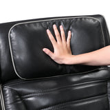 Cyber Black Power Reclining Chair with Power Headrest by Homelegance at Eve Furniture