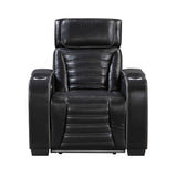 Cyber Black Power Reclining Living Room Set by Homelegance at Eve Furniture