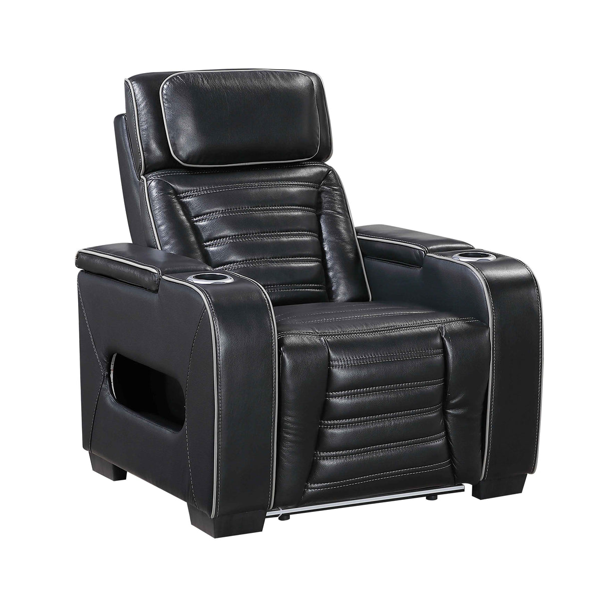 Cyber Black Power Reclining Living Room Set by Homelegance at Eve Furniture
