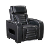 Cyber Black Power Reclining Living Room Set by Homelegance at Eve Furniture